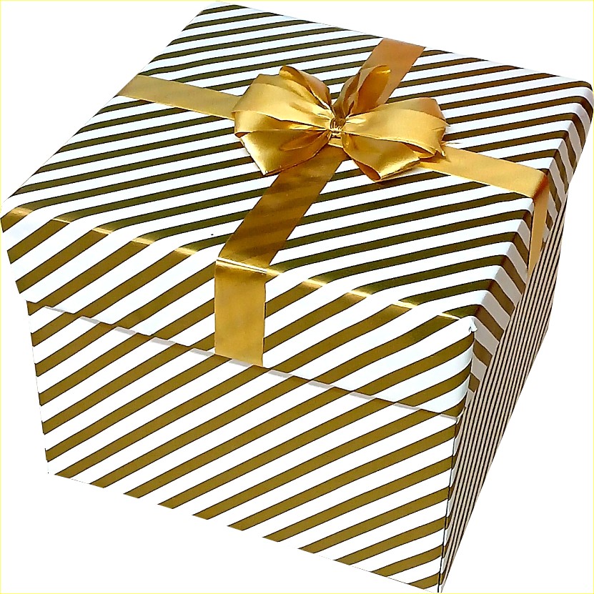Golden Indulgence Chocolate & Snack Tower 2-Layer Explosion Box | Pop-Up Gift Hamper