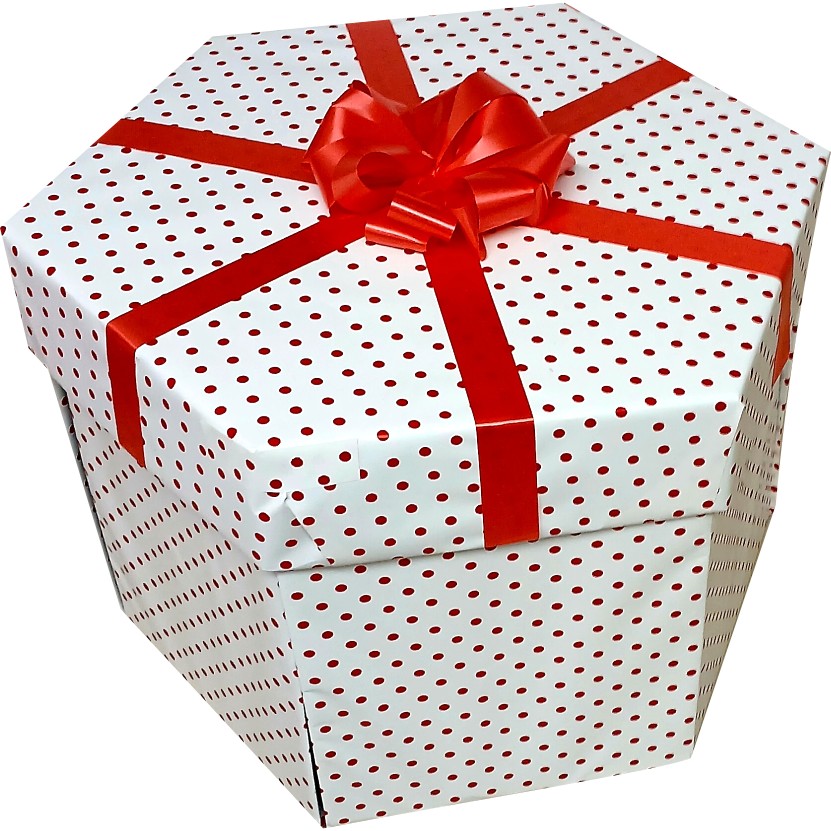 Red Love | Forever flower & Chocolate 2-Layer Explosion Box | Gift Hamper