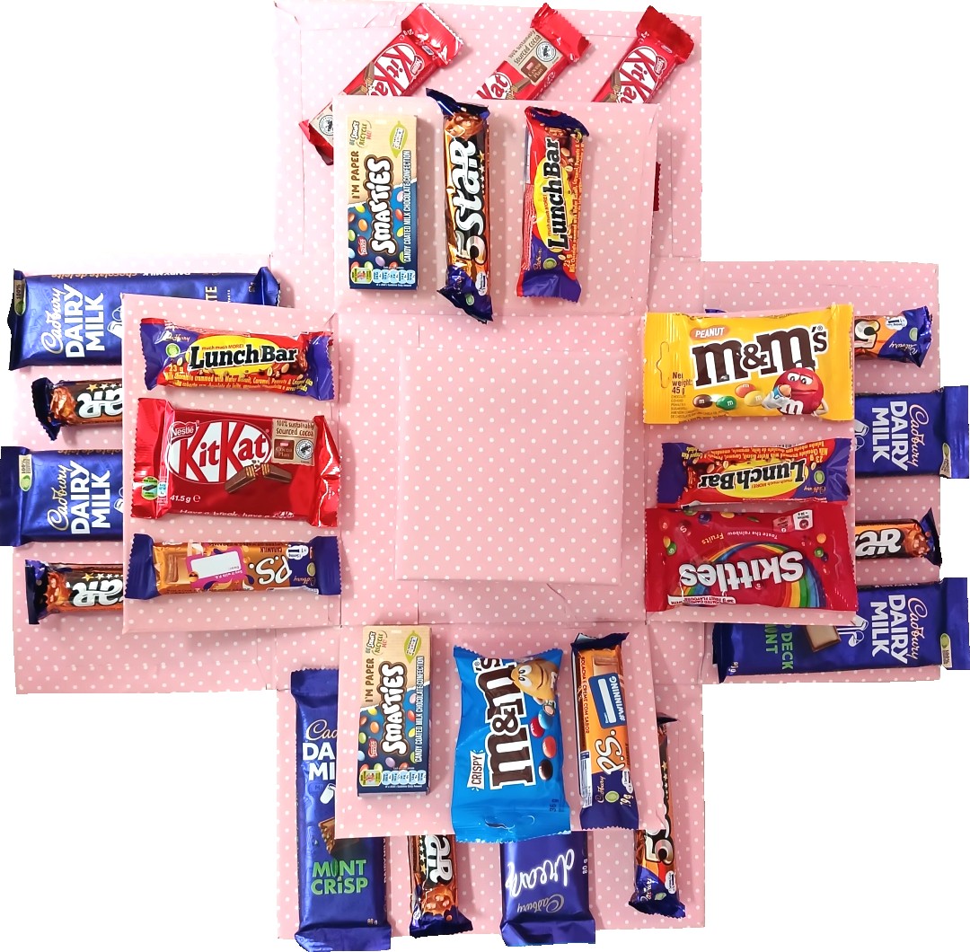Pink Chocolate Explosion Box | Pop-Up Gift Hamper