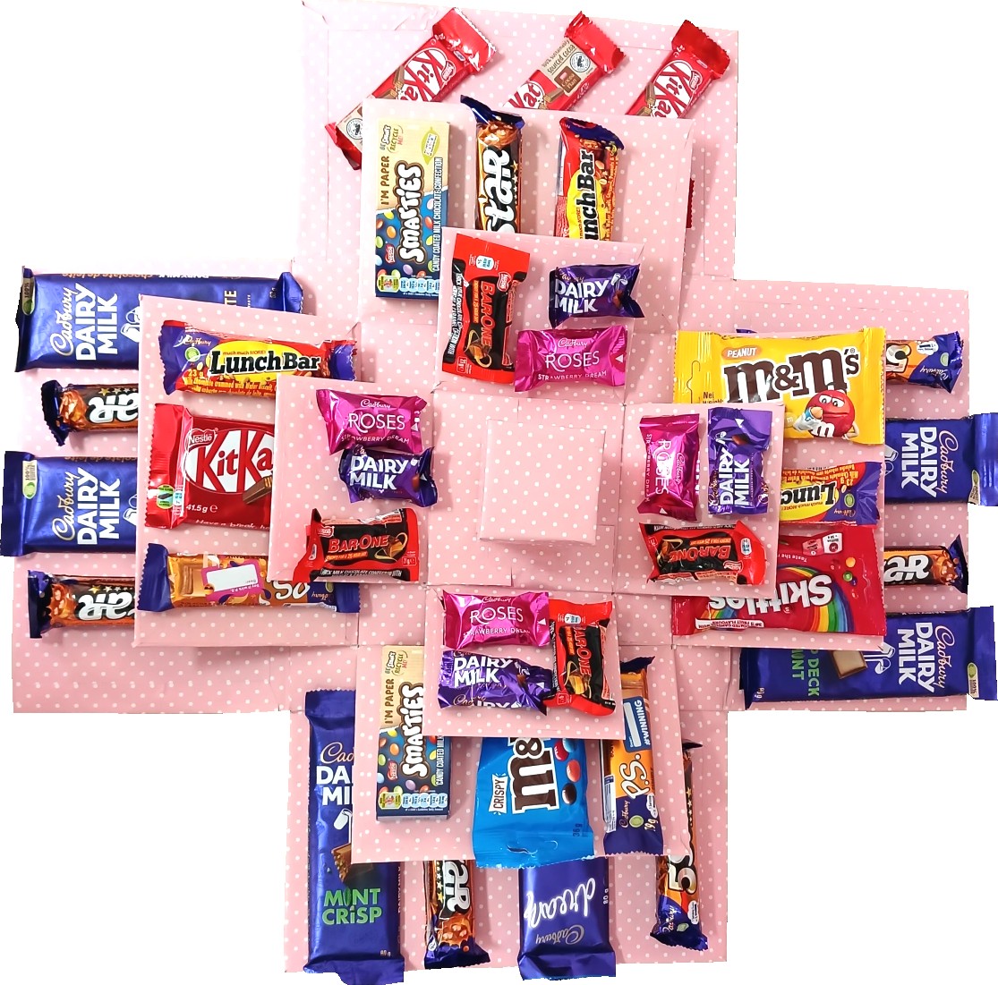 Pink Chocolate Explosion Box | Pop-Up Gift Hamper