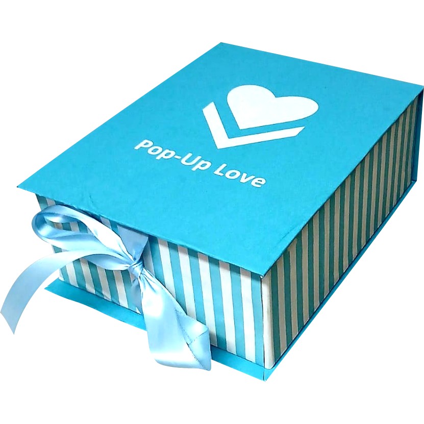 Newborn Glow |3D LED Reveal Gift Hamper |Baby Boy Accessories | Pop-Up Love