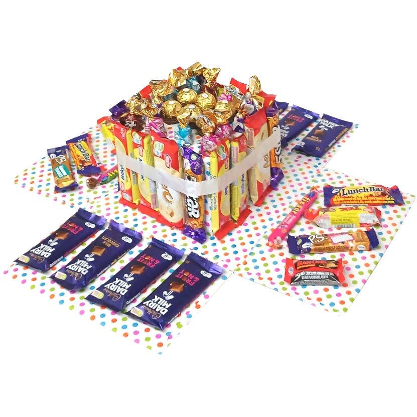 Sweet Symphony | 3-layer Chocolate Explosion Box | Gift Hamper
