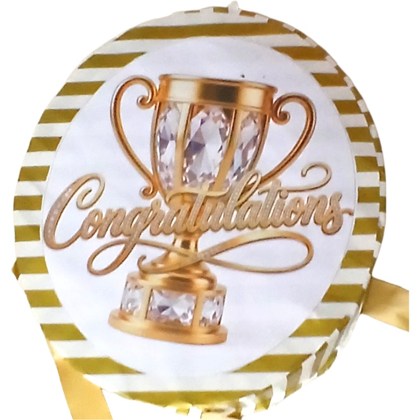 Oval-Shaped Explosion Box | Congratulations Gift | Pop Up Love