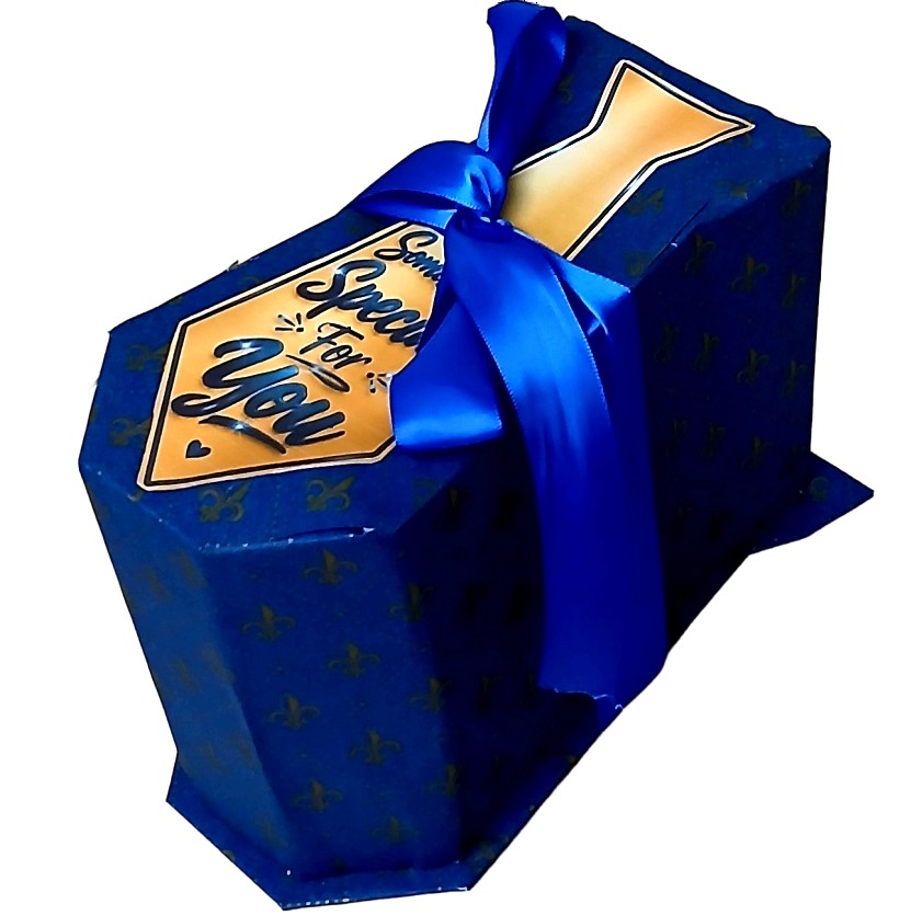 Necktie-Shaped Explosion Box | Gift For Him Hamper | Pop Up Love