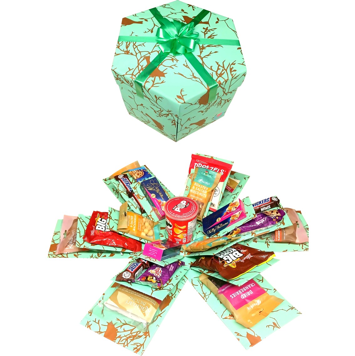 Biltong and Savoury Snacks Explosion Box | Pop-Up Gift Hamper