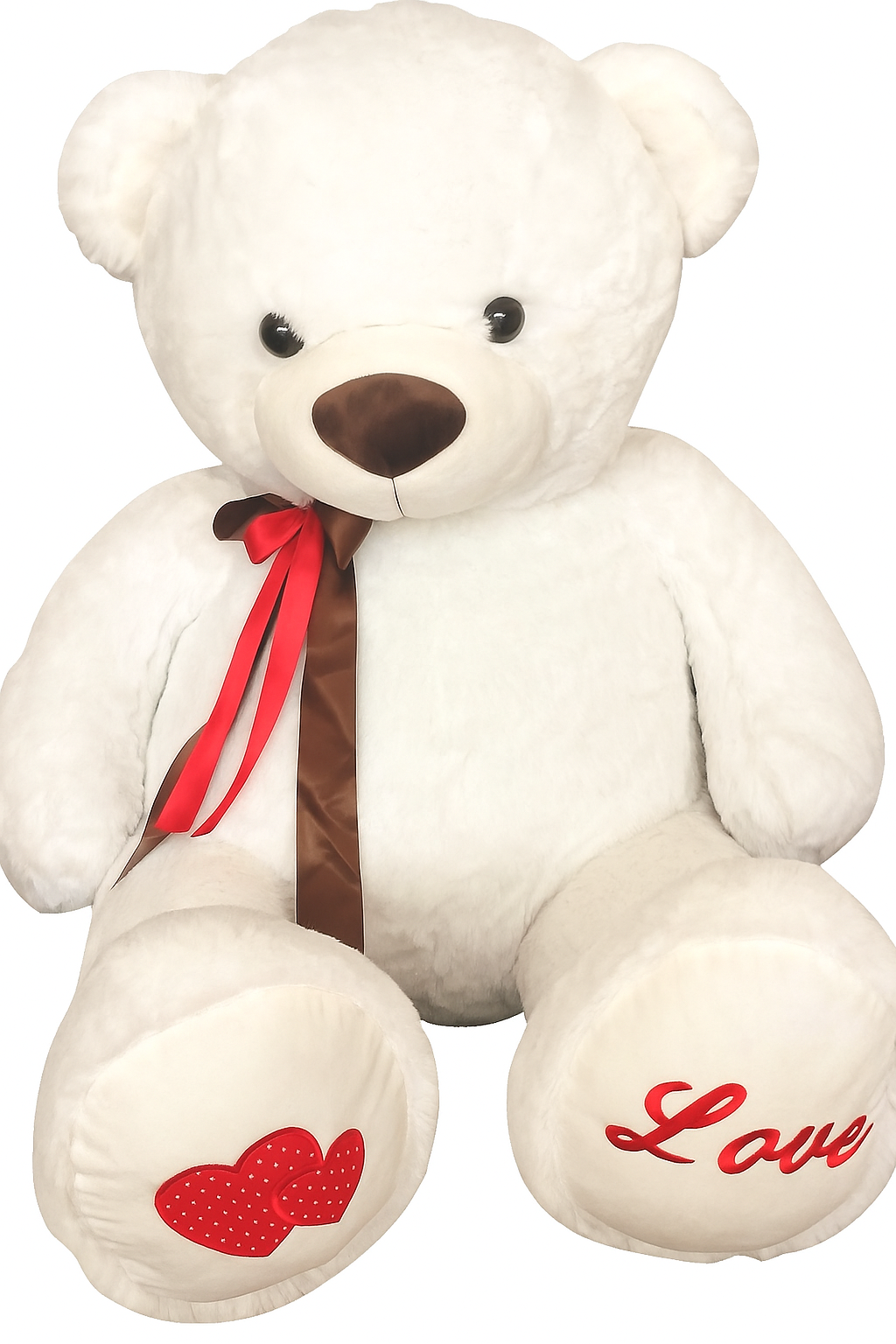 80cm Love Teddy Bear With Bow | Plush Teddy