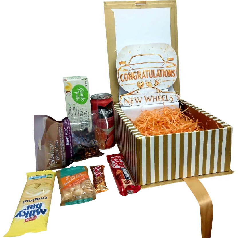 New Car Glow | 3D LED Reveal Gift Hamper | Celebration Treats | Pop-Up Love