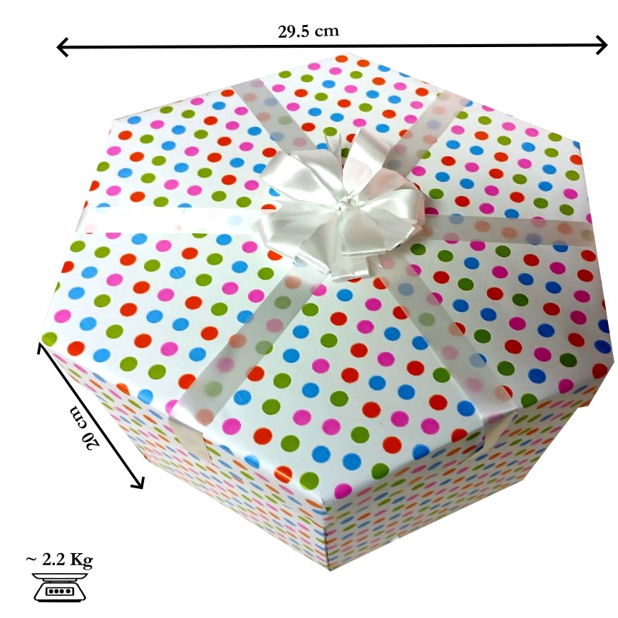 Hex of Happiness | 4 Layer Sweet & Chocolate Explosion Box |Gift Hamper