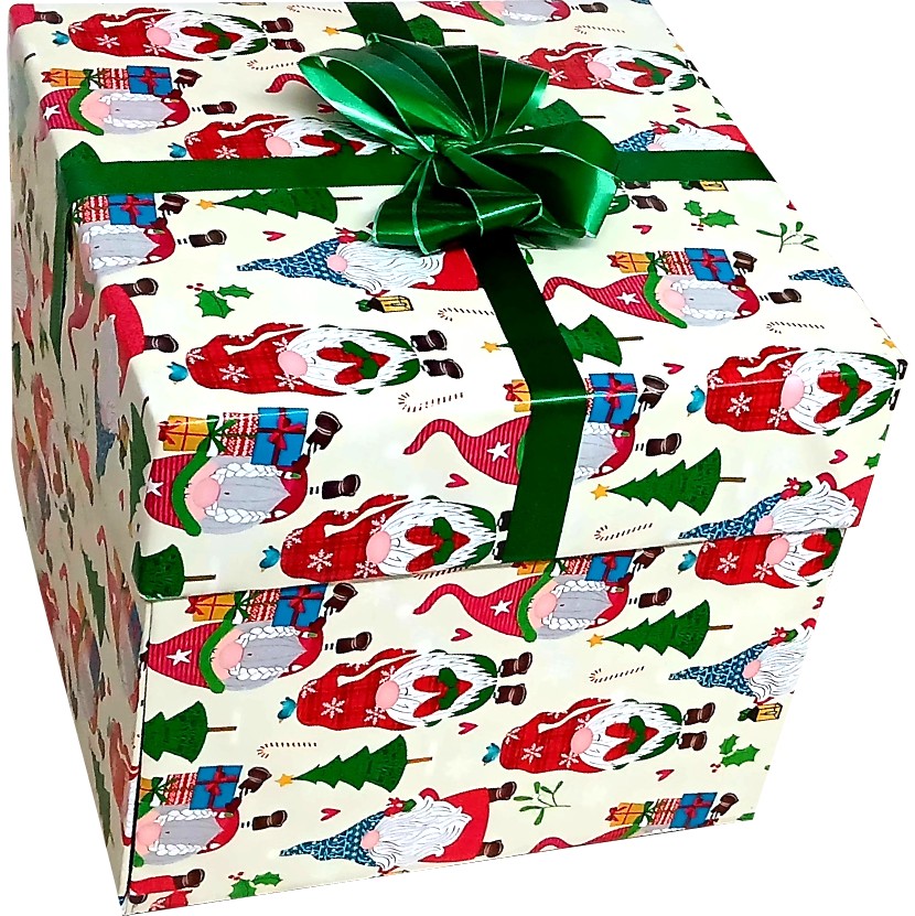 Deluxe Christmas Reveal 2 Layer Explosion Box | Pop-Up Gift Hamper
