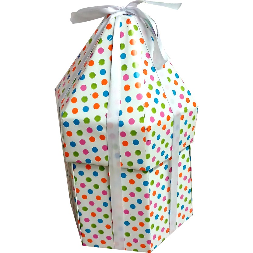Party & Toast Pop| Non-Alcoholic Sparkling Wine & Choocolate Explosion Box | Pop-Up Gift Hamper