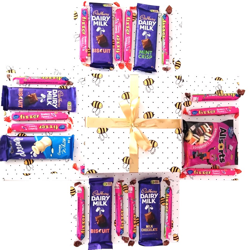 Bees Sweet & Chocolate Explosion Box | Pop-Up Gift Hamper