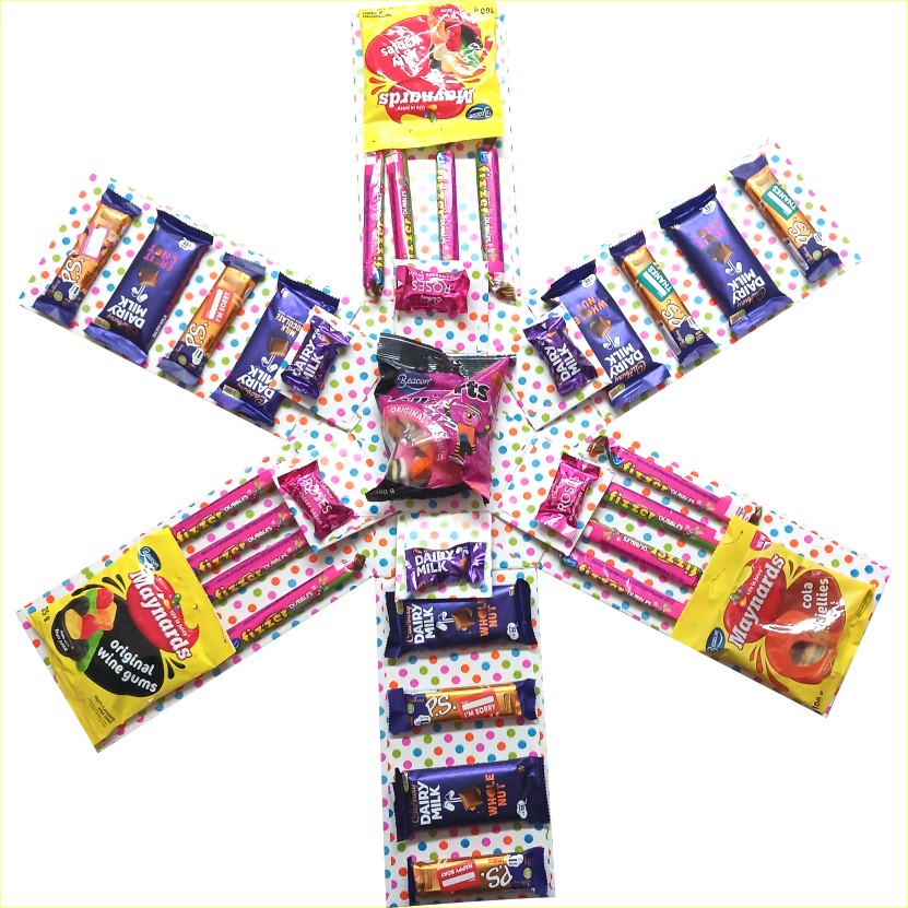 ChocoBurst Mega Chocolate Tower Explosion Box | Pop-Up Gift Hamper