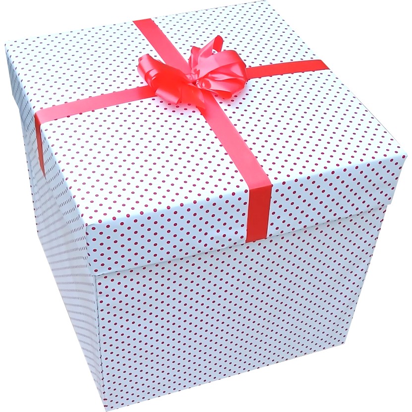 Red Charm | 2-layer Large Teddy & Snack Explosion Box | Gift Hamper