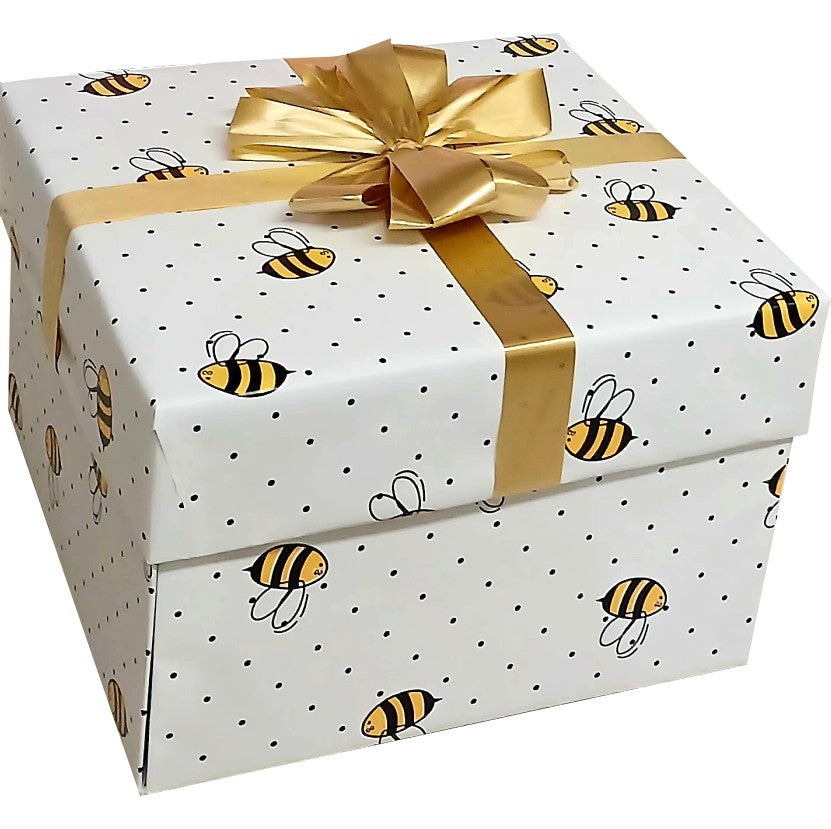 Bees Mini | 3-Layer Sweet & Chocolate Explosion Box | Gift Hamper