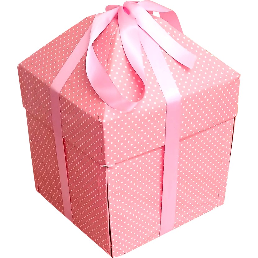 Pink Indulgence | The Ultimate 2-Layer Sip & Snack Explosion | Pop-Up Love Gift Hamper