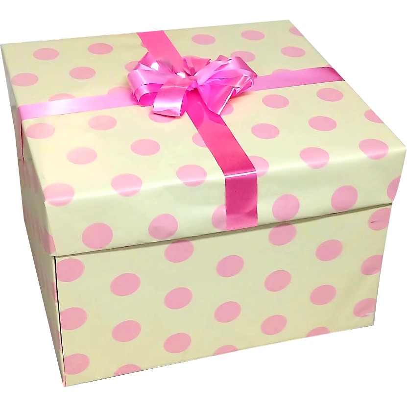 Pop-Up Petals 2-Layer Girl Baby Shower Explosion Box | Pop-Up Gift Hamper