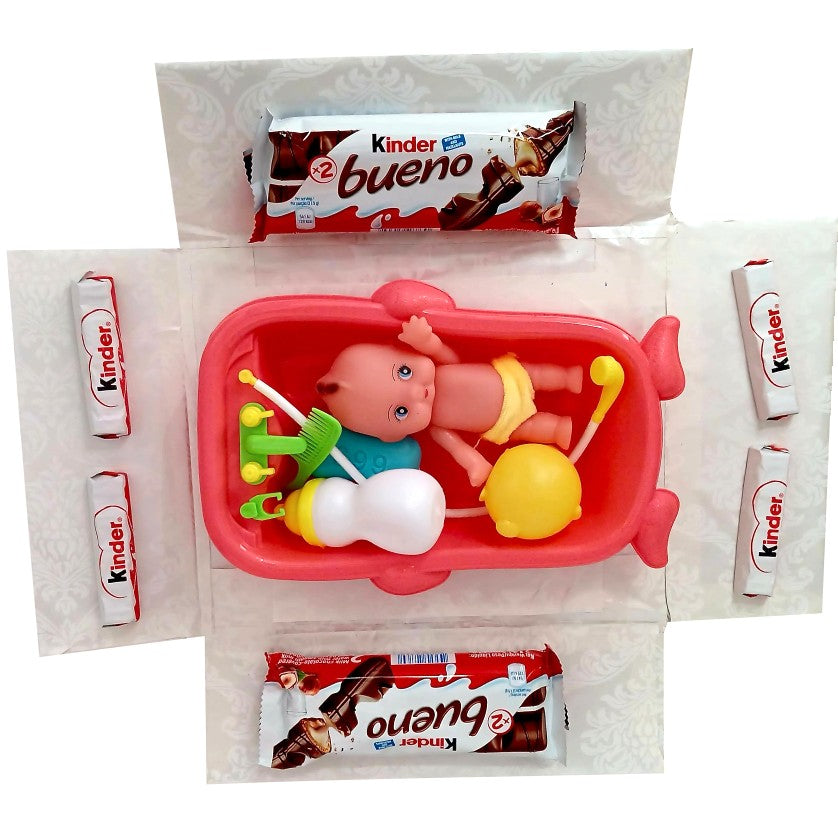 Splish-Splash | Luxury Toy Bath Set & Kinder Explosion box | Gift Hamper