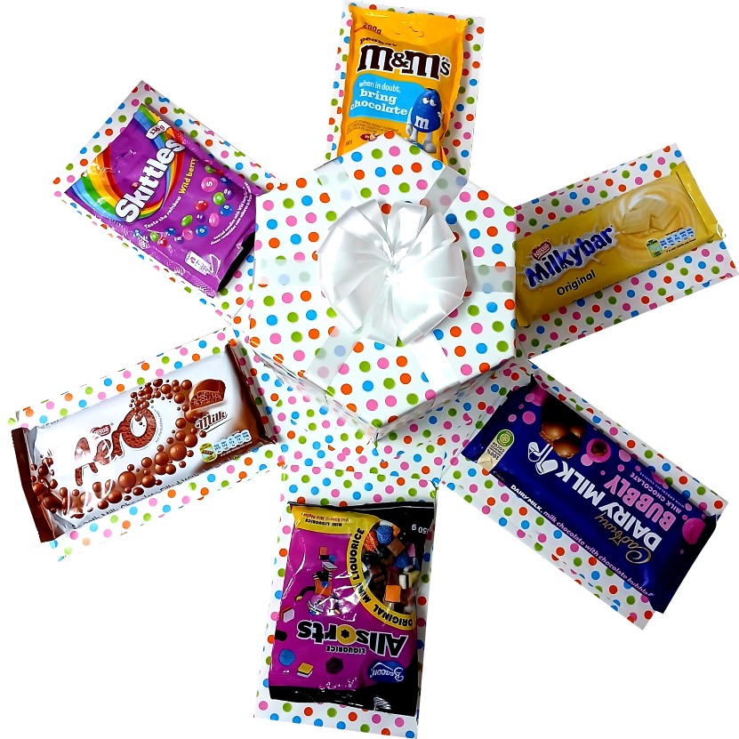 Grand Panorama | 4-layer Chocolate Explosion Box | Pop-Up Gift Hamper