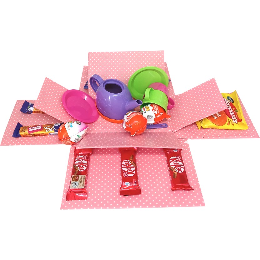 Mini Kitched Pop | Toy & Chocolate Explosion box | Gift Hamper
