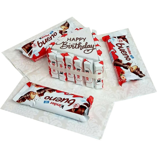 Birthday Slice | Chocolate Only 1-Layer Explosion Box | Pop-Up Love Gift Hamper