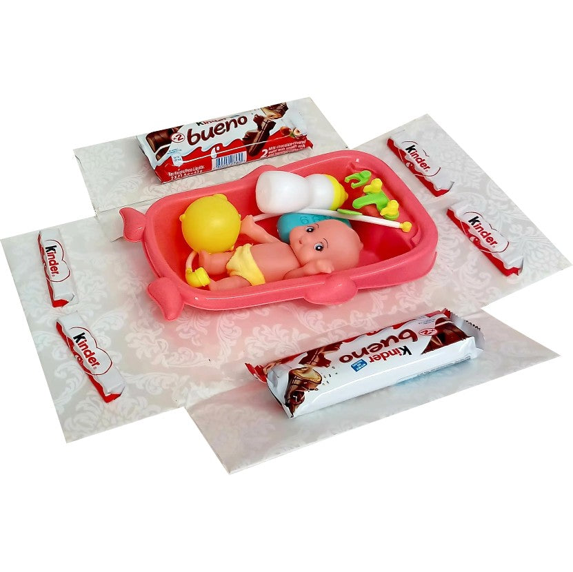 Splish-Splash | Luxury Toy Bath Set & Kinder Explosion box | Gift Hamper