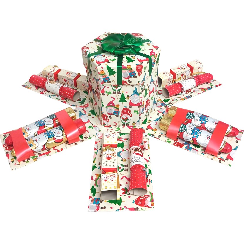 Sweet Christmas 3 Layer Explosion Box | Pop-Up Gift Hamper
