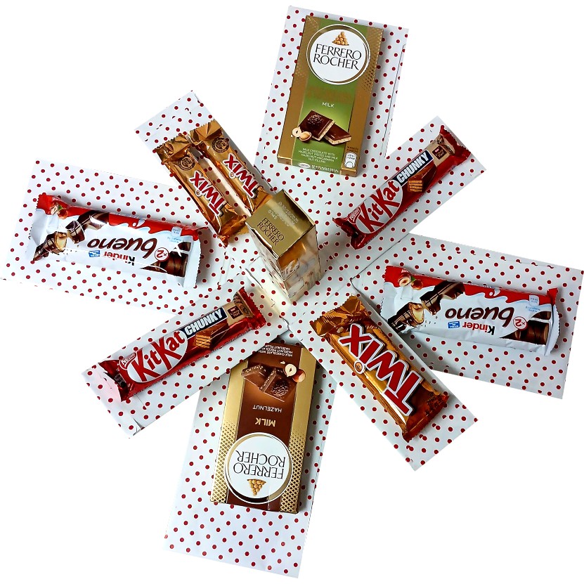 Luxe Love | 2-layer Luxe Chocolate Explosion Box | Pop-Up Gift Hamper