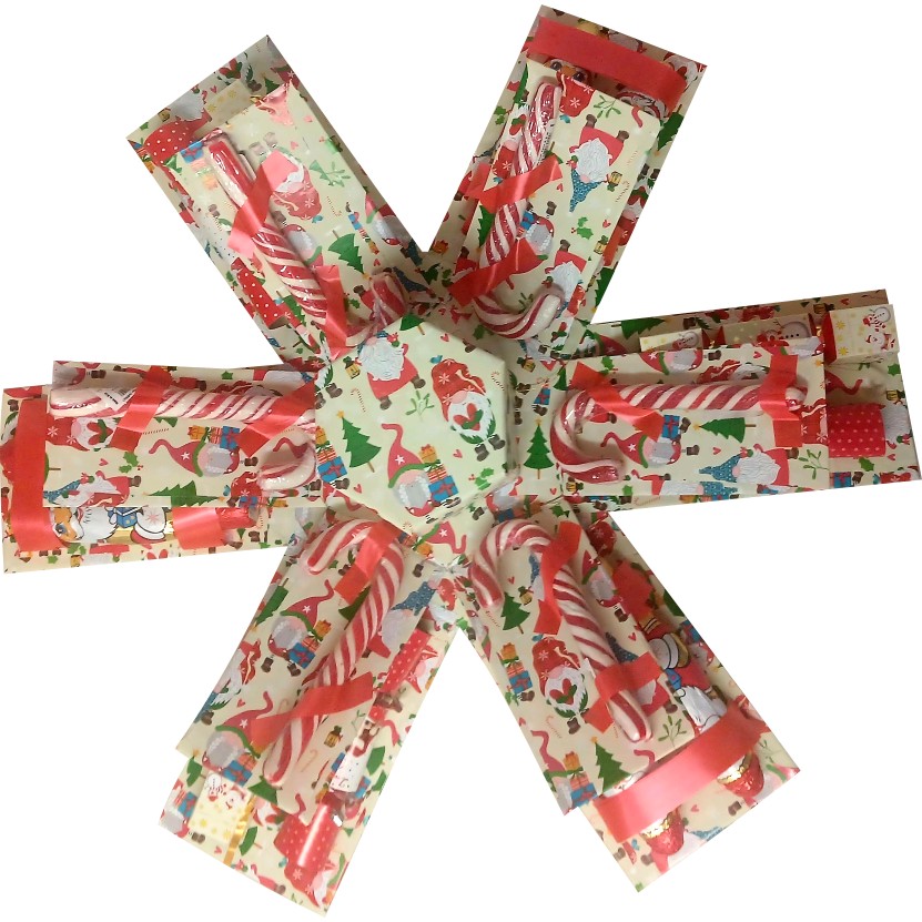 Sweet Christmas 3 Layer Explosion Box | Pop-Up Gift Hamper