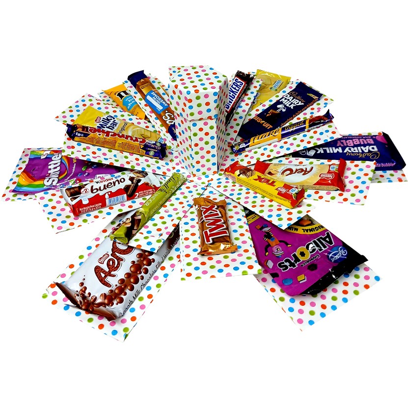 Grand Panorama | 4-layer Chocolate Explosion Box | Pop-Up Gift Hamper