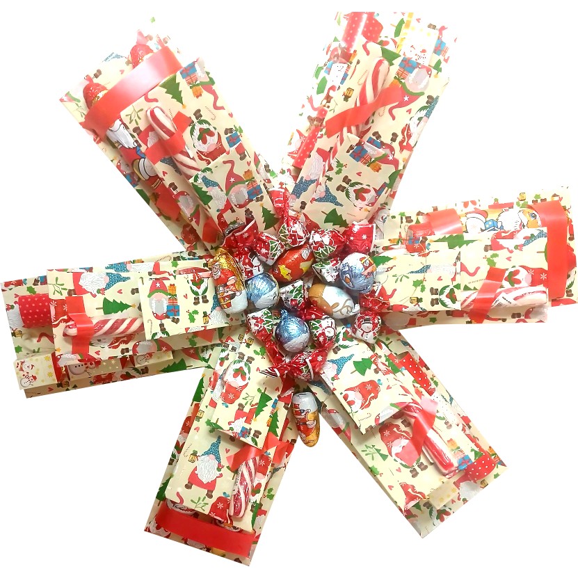 Sweet Christmas 3 Layer Explosion Box | Pop-Up Gift Hamper