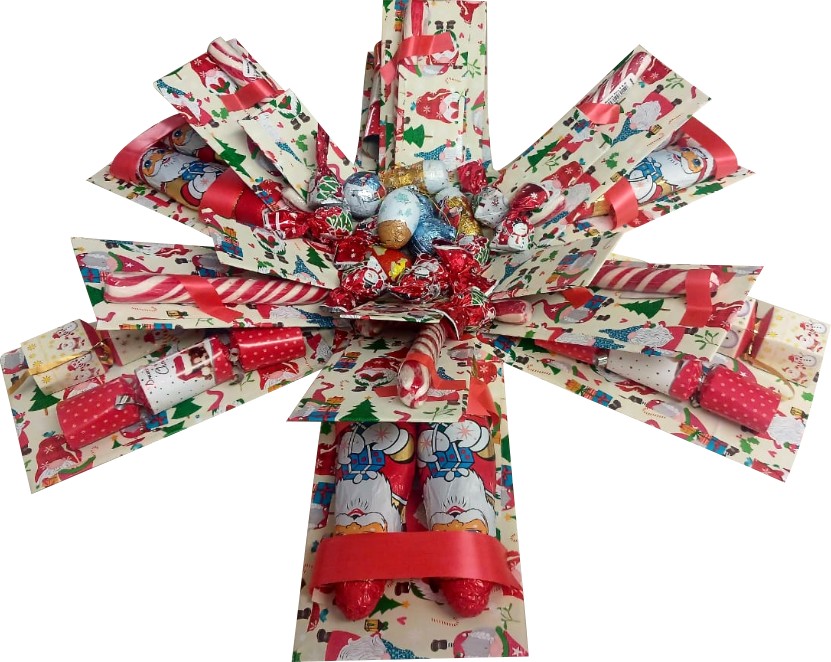 Sweet Christmas 3 Layer Explosion Box | Pop-Up Gift Hamper
