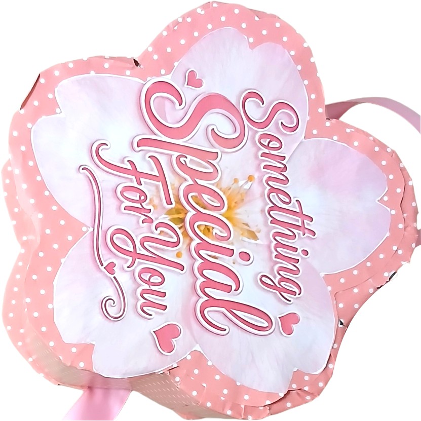 Flower-Shaped Explosion Box | Gift For Her Hamper | Pop Up Love