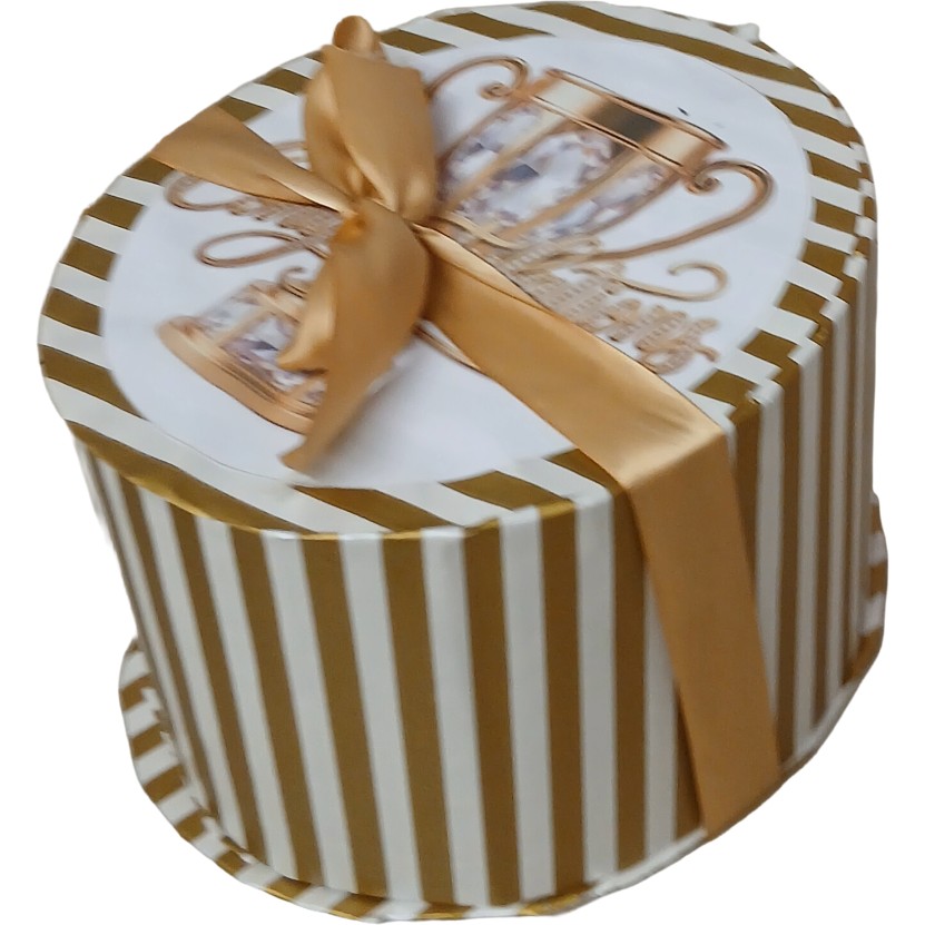 Oval-Shaped Explosion Box | Congratulations Gift | Pop Up Love