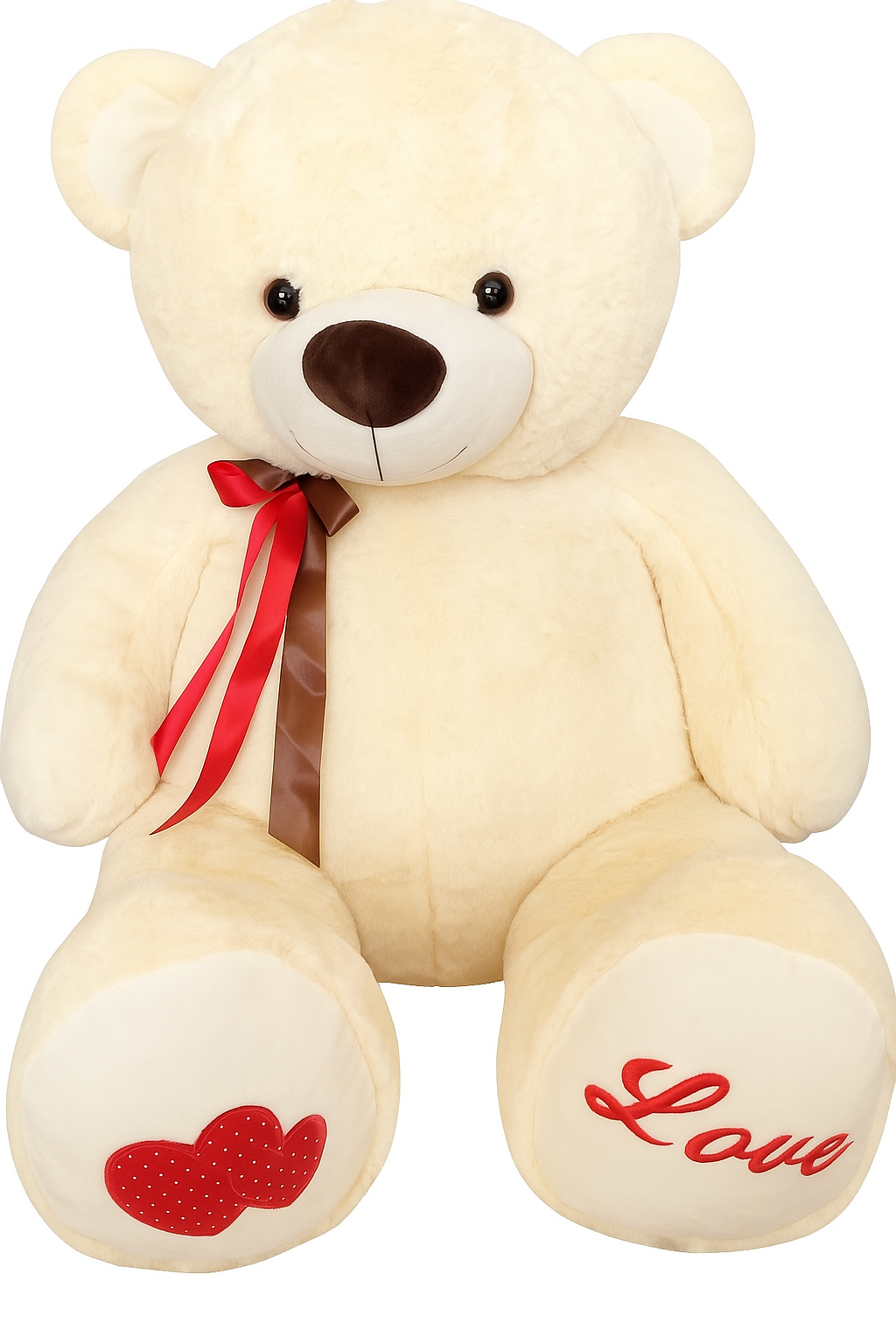 80cm Love Teddy Bear With Bow | Plush Teddy