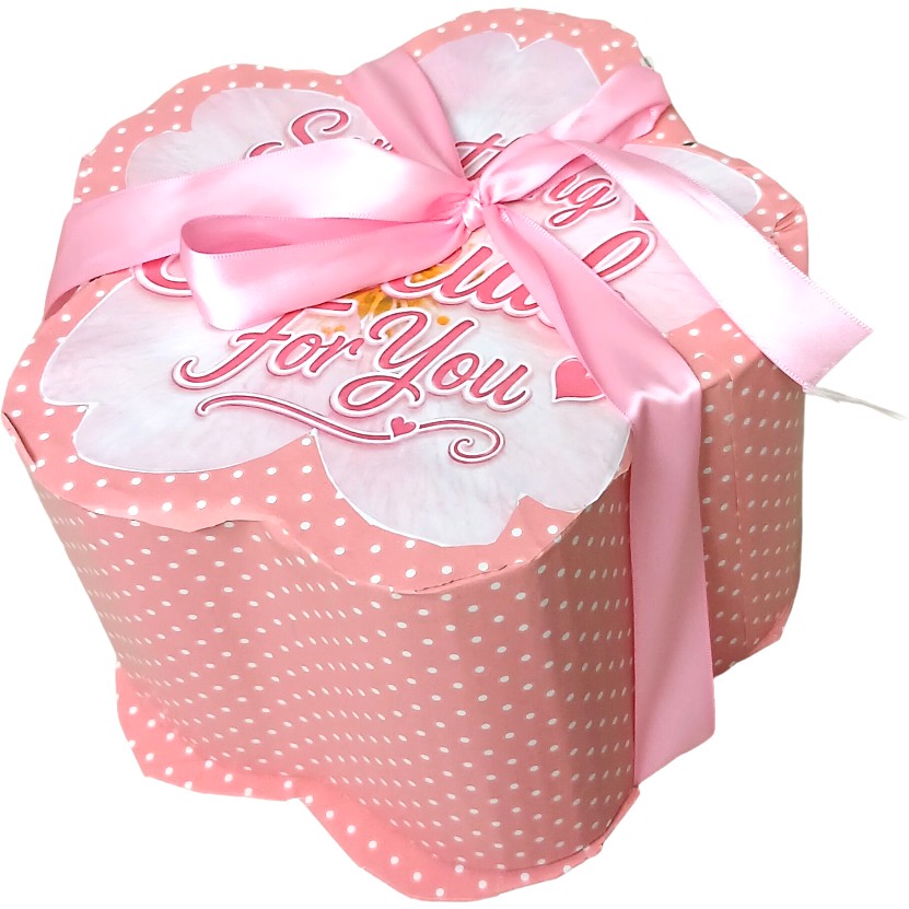 Flower-Shaped Explosion Box | Gift For Her Hamper | Pop Up Love
