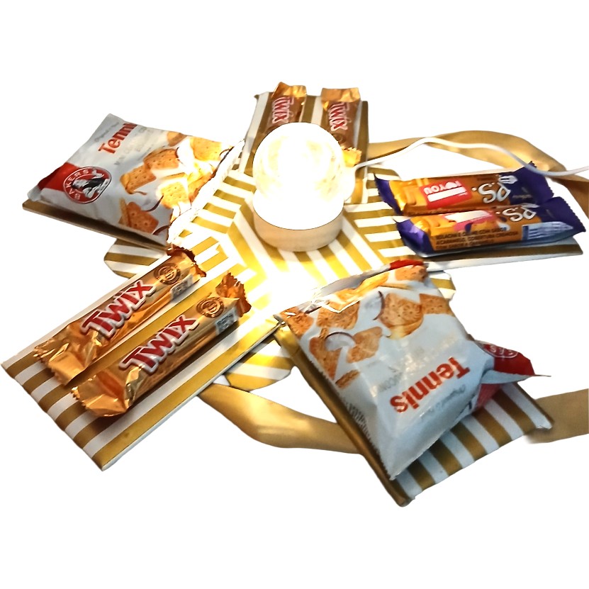 Star-Shaped Explosion Box | Congratulations Gift Hamper| Pop Up Love