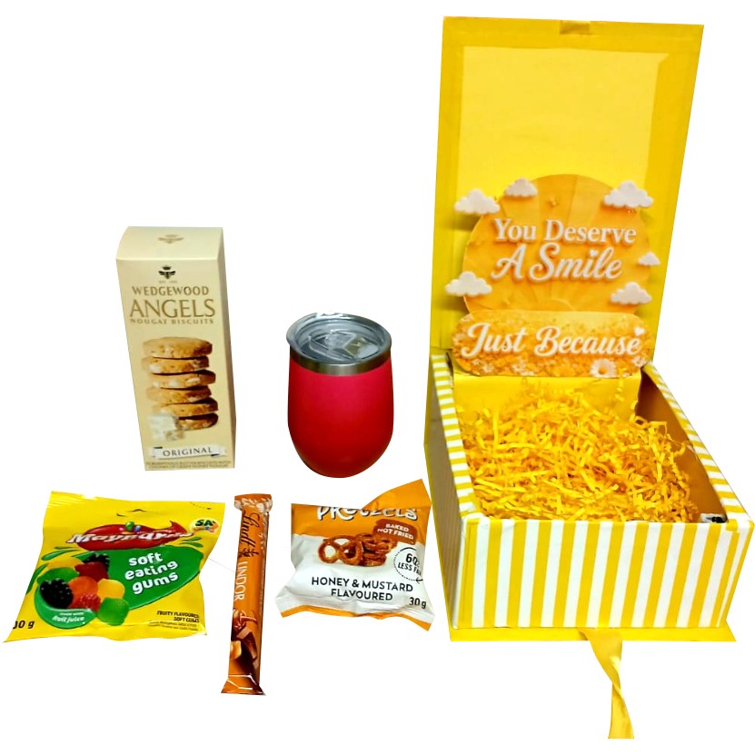 Just Because Glow | 3D LED Reveal Gift Hamper | Mug & Treats | Pop-Up Love