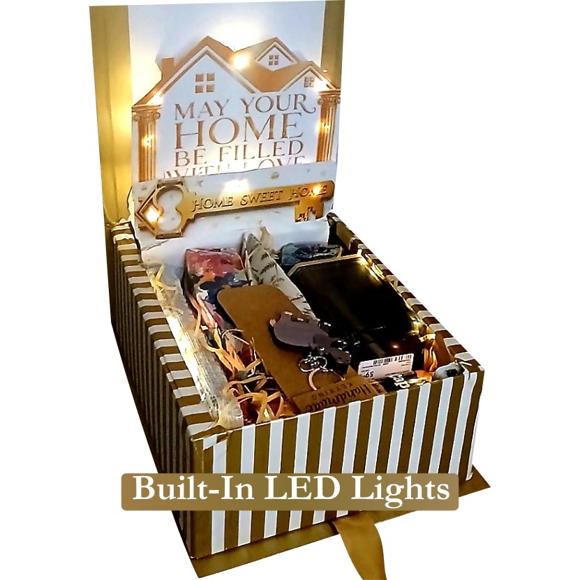 New Home Glow | 3D LED Reveal Gift Hamper | Home Essentials | Pop-Up Love