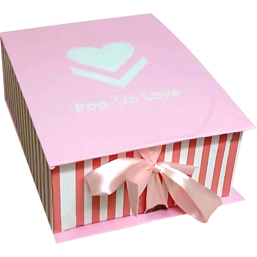 Newborn Glow |3D LED Reveal Gift Hamper | Baby Girl Essentials Pop-Up Love