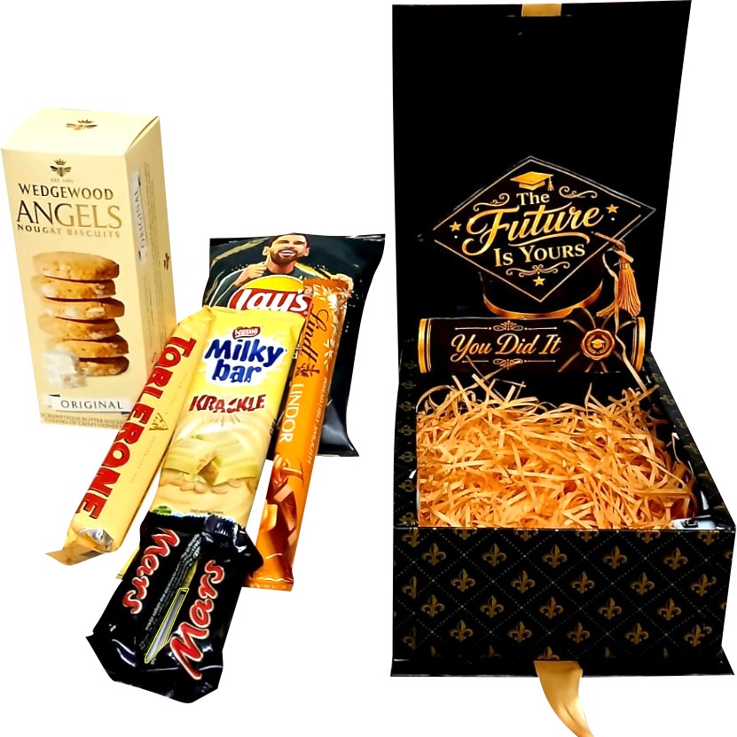 Graduation Glow| 3D LED Reveal Gift Hamper | Celebration Treats | Pop-Up Love